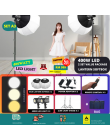  Proocam kb-1210 Studio Lighting Kit 1 PAIR Lantern 65cm Softbox with 400W LED Light Bi-Colour SET A3